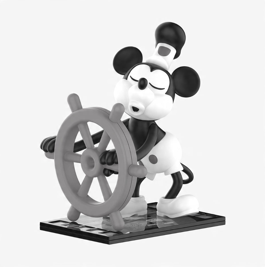 POP MART - Disney Steamboat Willie Series Figures | Blind Box Figurka Kolekcjonerska - KICKOMI