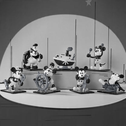 POP MART - Disney Steamboat Willie Series Figures | Blind Box Figurka Kolekcjonerska - KICKOMI