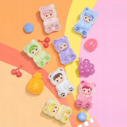 POP MART - HACIPUPU Gummy Bear Series Vinyl Plush Pendant | Blind Box Brelok - KICKOMI