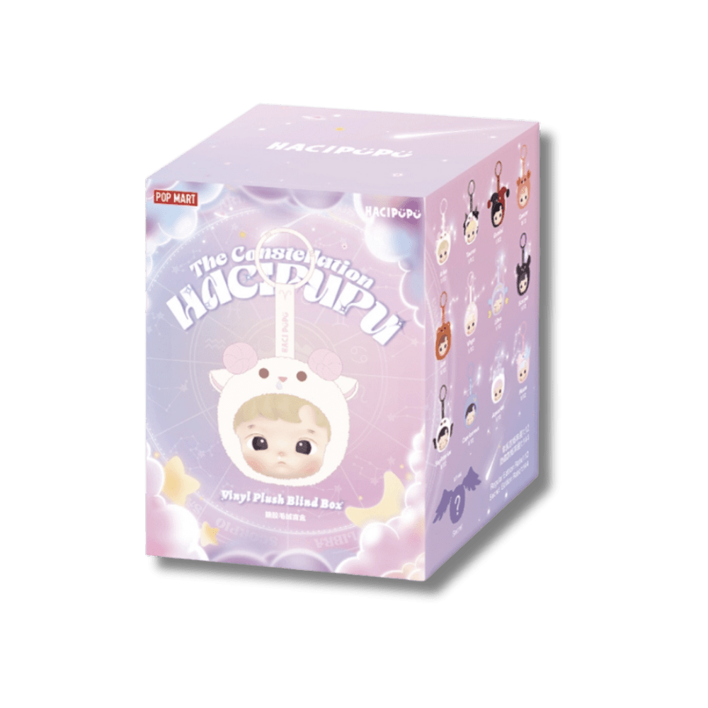 POP MART - Hacipupu The Constellation Series Vinyl Plush | Blind Box Brelok - KICKOMI