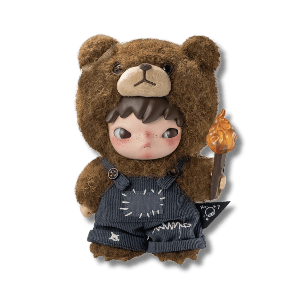 POP MART - Hirono Living Wild Fight for Joy Plush Doll | Figurka Kolekcjonerska - KICKOMI