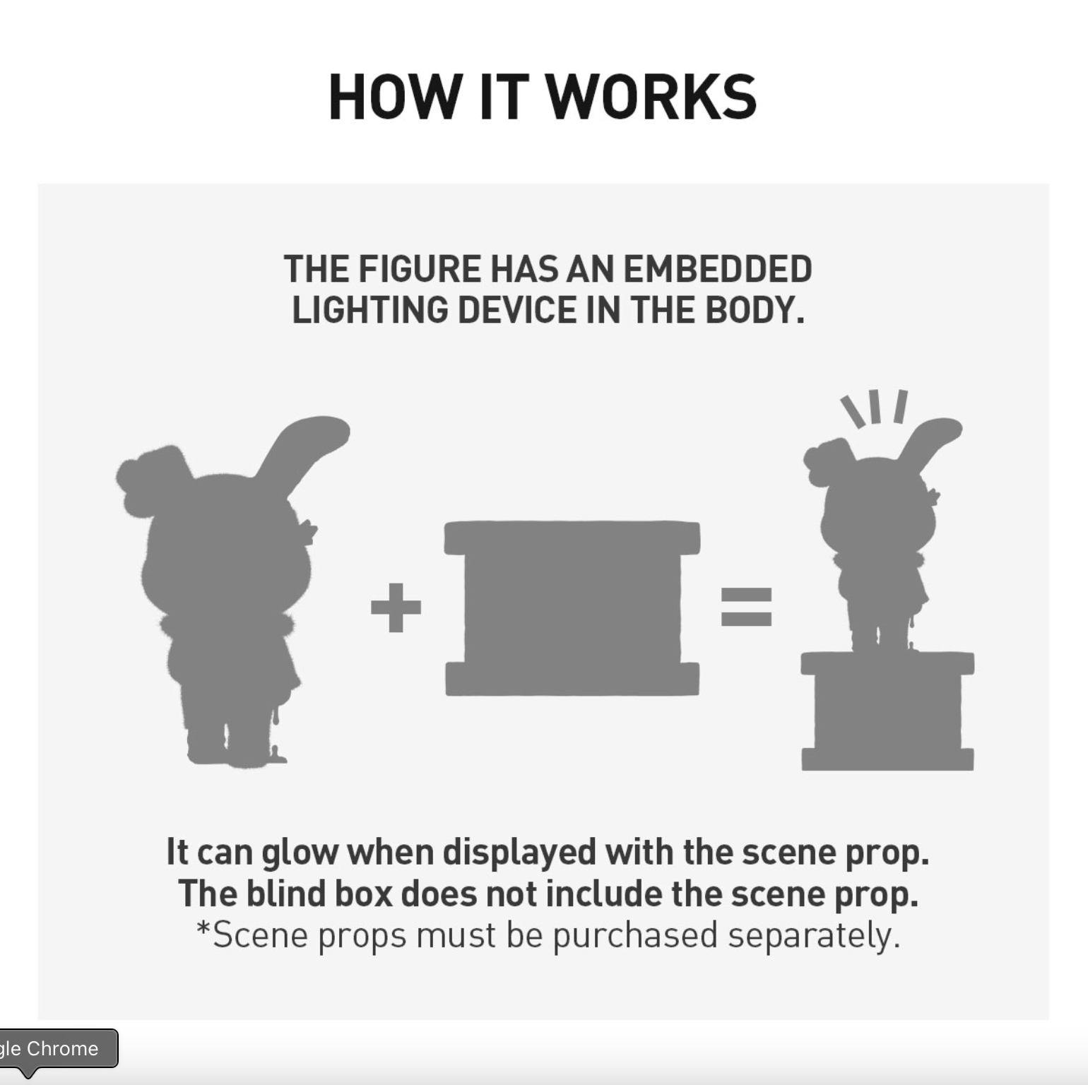 POP MART - Hirono Monsters' Carnival Series Figures | Scene Prop Stand Podstawka - KICKOMI