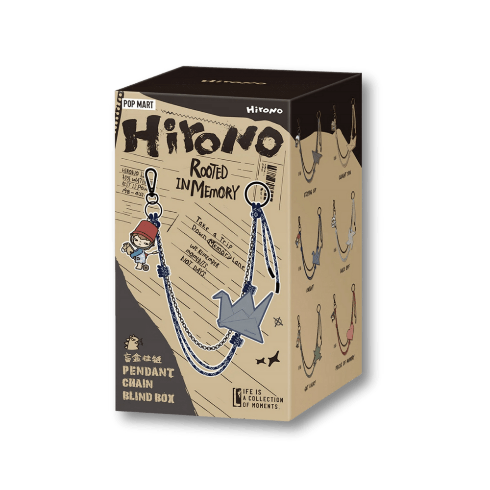 POP MART - Hirono Rooted In Memory Pendant Chain | Blind Box Łańcuch - KICKOMI