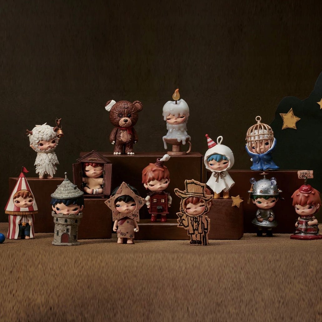 POP MART - Hirono Shelter Figurka Anime Kolekcjonerska | Blind Box Figurka Kolekcjonerska - KICKOMI