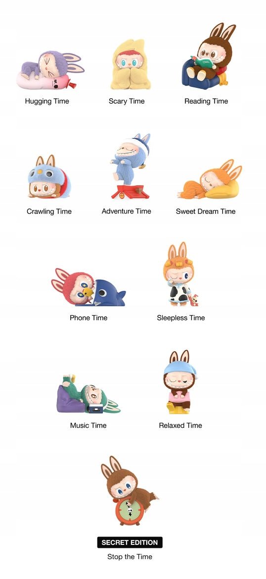 POP MART - LABUBU THE MONSTERS 1:00 A.M. | Blind Box Figurka Kolekcjonerska - KICKOMI