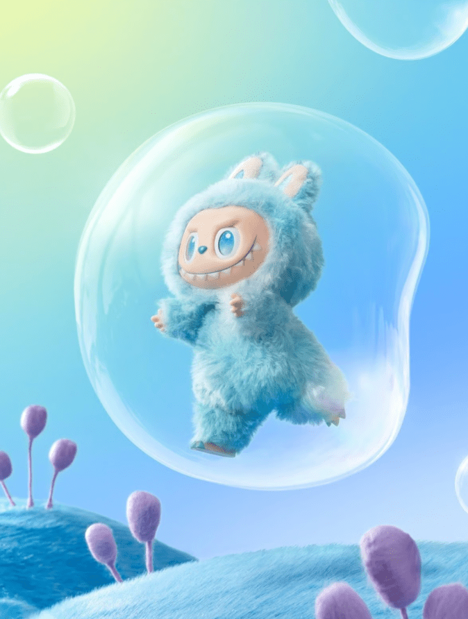 POP MART - Labubu THE MONSTERS Big Into Energy | Blind Box Brelok - KICKOMI