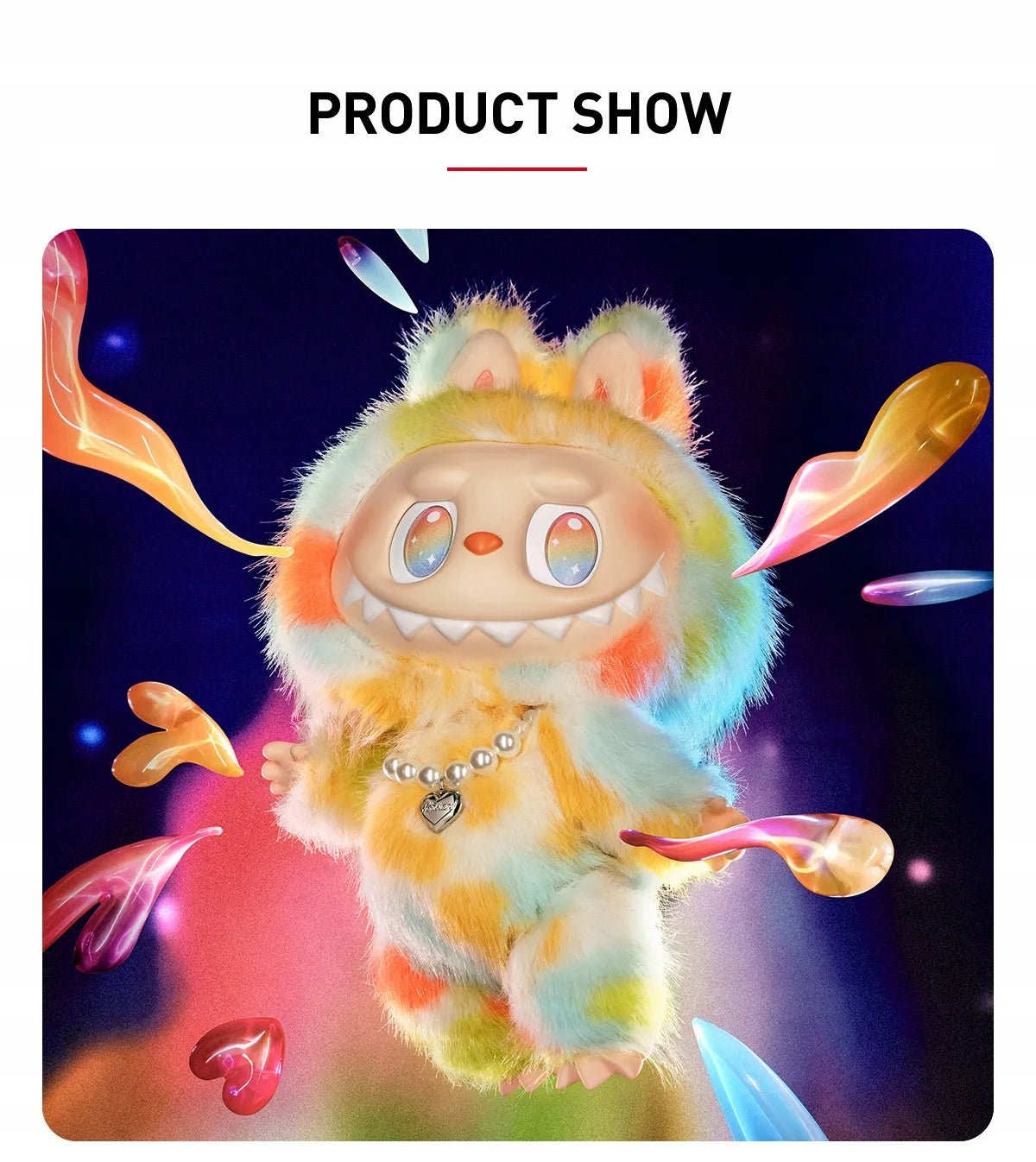 POP MART - Labubu THE MONSTERS Big Into Energy Rock The Universe Plush Doll | Blind Box Brelok - KICKOMI