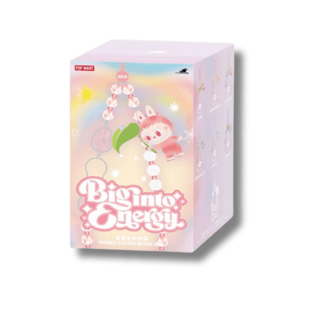 POP MART - Labubu THE MONSTERS Big into Energy Series Phone Charm | Blind Box Zawieszka na Telefon - KICKOMI