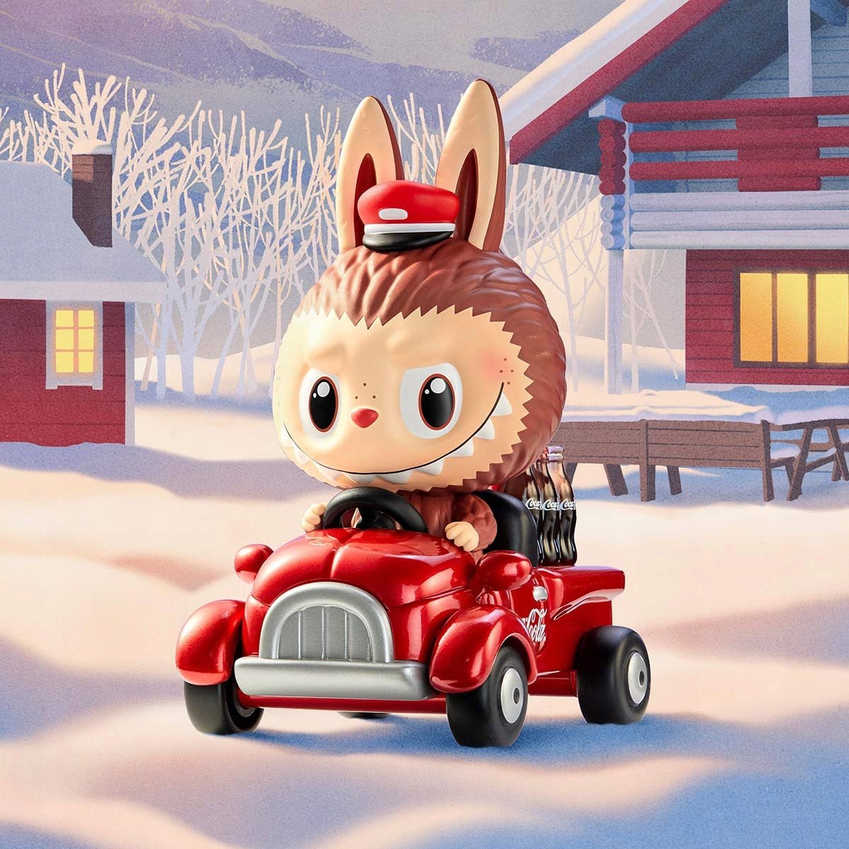 POP MART - Labubu THE MONSTERS Coca - Cola Series | Blind Box Figurka Kolekcjonerska - KICKOMI