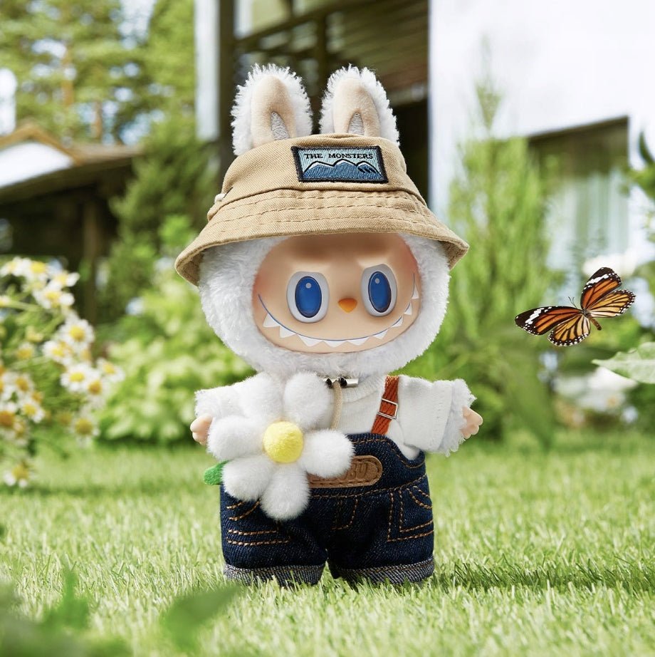 POP MART - Labubu THE MONSTERS FALL IN WILD SERIES - Vinyl Plush Doll Pendant | Brelok - KICKOMI