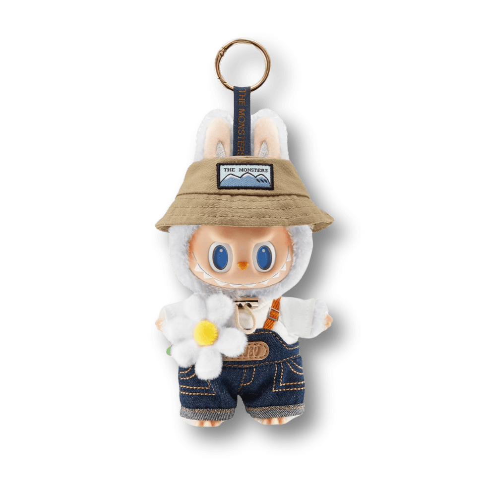 POP MART - Labubu THE MONSTERS FALL IN WILD SERIES - Vinyl Plush Doll Pendant | Brelok - KICKOMI