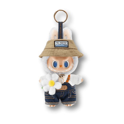 POP MART - Labubu THE MONSTERS FALL IN WILD SERIES - Vinyl Plush Doll Pendant | Brelok - KICKOMI