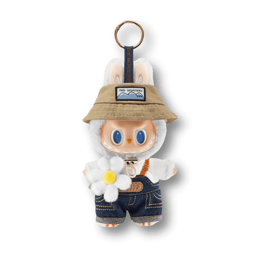 POP MART - Labubu THE MONSTERS FALL IN WILD SERIES - Vinyl Plush Doll Pendant | Brelok - KICKOMI