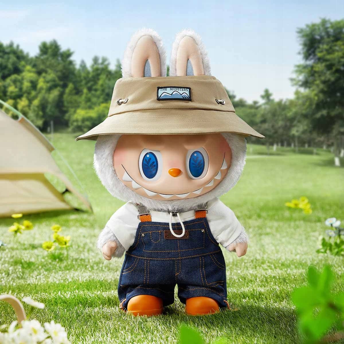 POP MART - Labubu THE MONSTERS Fall In Wild Vinyl Plush Doll | 40cm Figurka Kolekcjonerska - KICKOMI