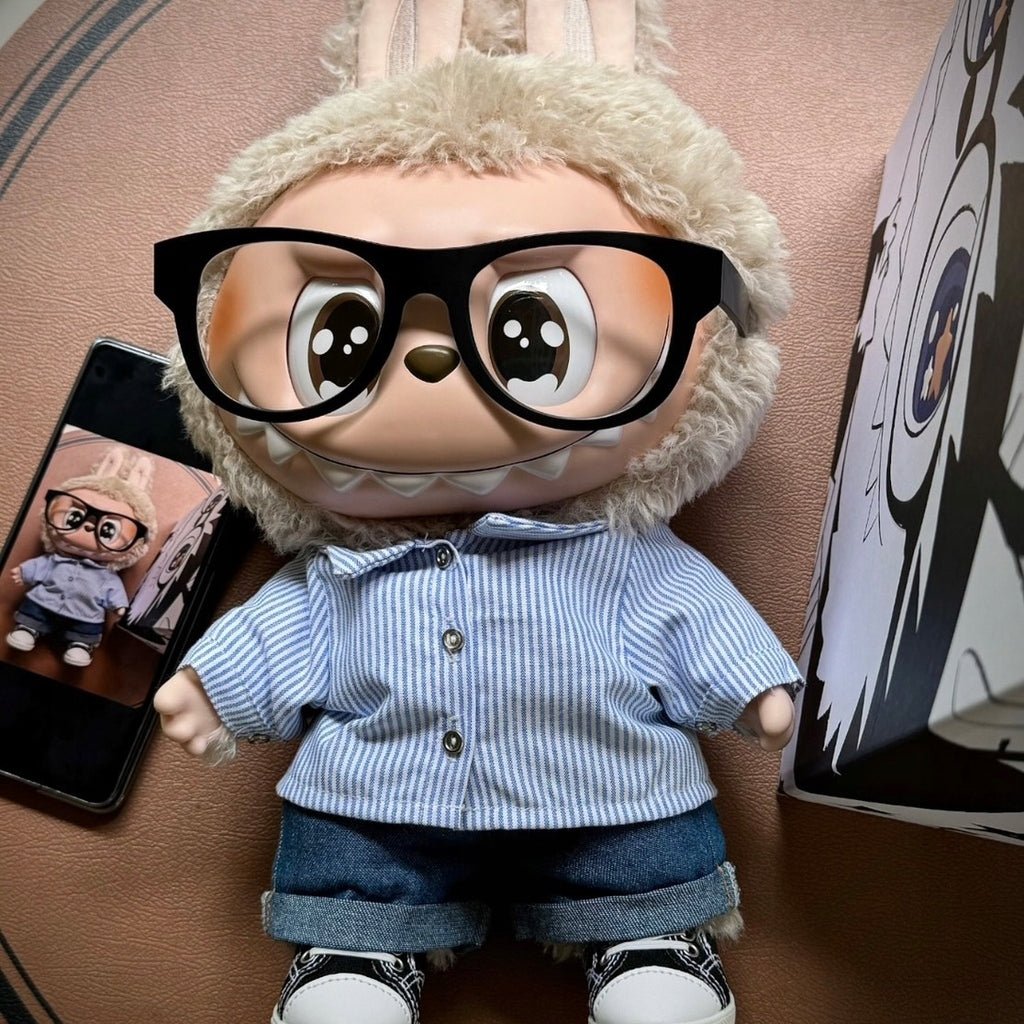 POP MART - Labubu THE MONSTERS - FLIP WITH ME Vinyl Plush Doll | 40cm Figurka Kolekcjonerska - KICKOMI