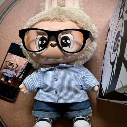 POP MART - Labubu THE MONSTERS - FLIP WITH ME Vinyl Plush Doll | 40cm Figurka Kolekcjonerska - KICKOMI