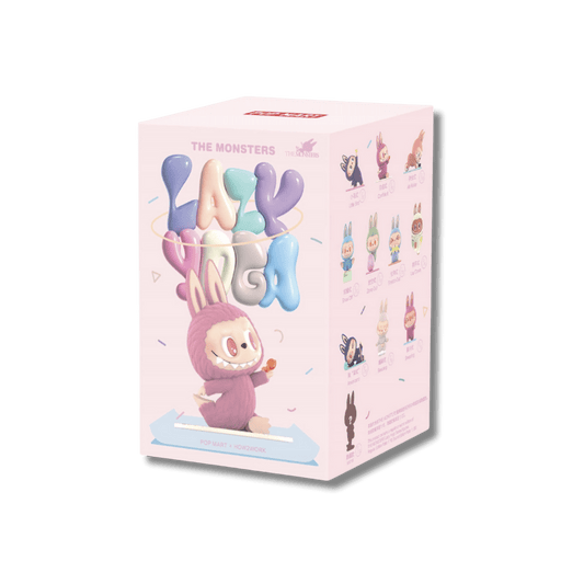 POP MART - Labubu THE MONSTERS Lazy Yoga Seria Figurek | Blind Box Figurka Kolekcjonerska - KICKOMI