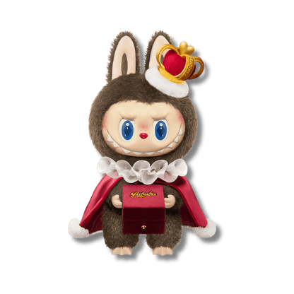 POP MART - Labubu THE MONSTERS Let's Checkmate Series Vinyl Plush | 38 cm Figurka Kolekcjonerska - KICKOMI