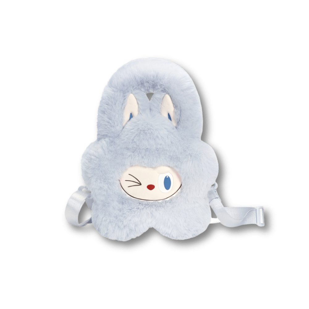 POP MART - Labubu THE MONSTERS Plush Flower Bag Blue Niebeiska | Torebka - KICKOMI