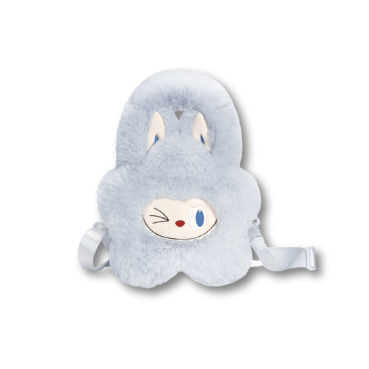 POP MART - Labubu THE MONSTERS Plush Flower Bag Blue Niebeiska | Torebka - KICKOMI