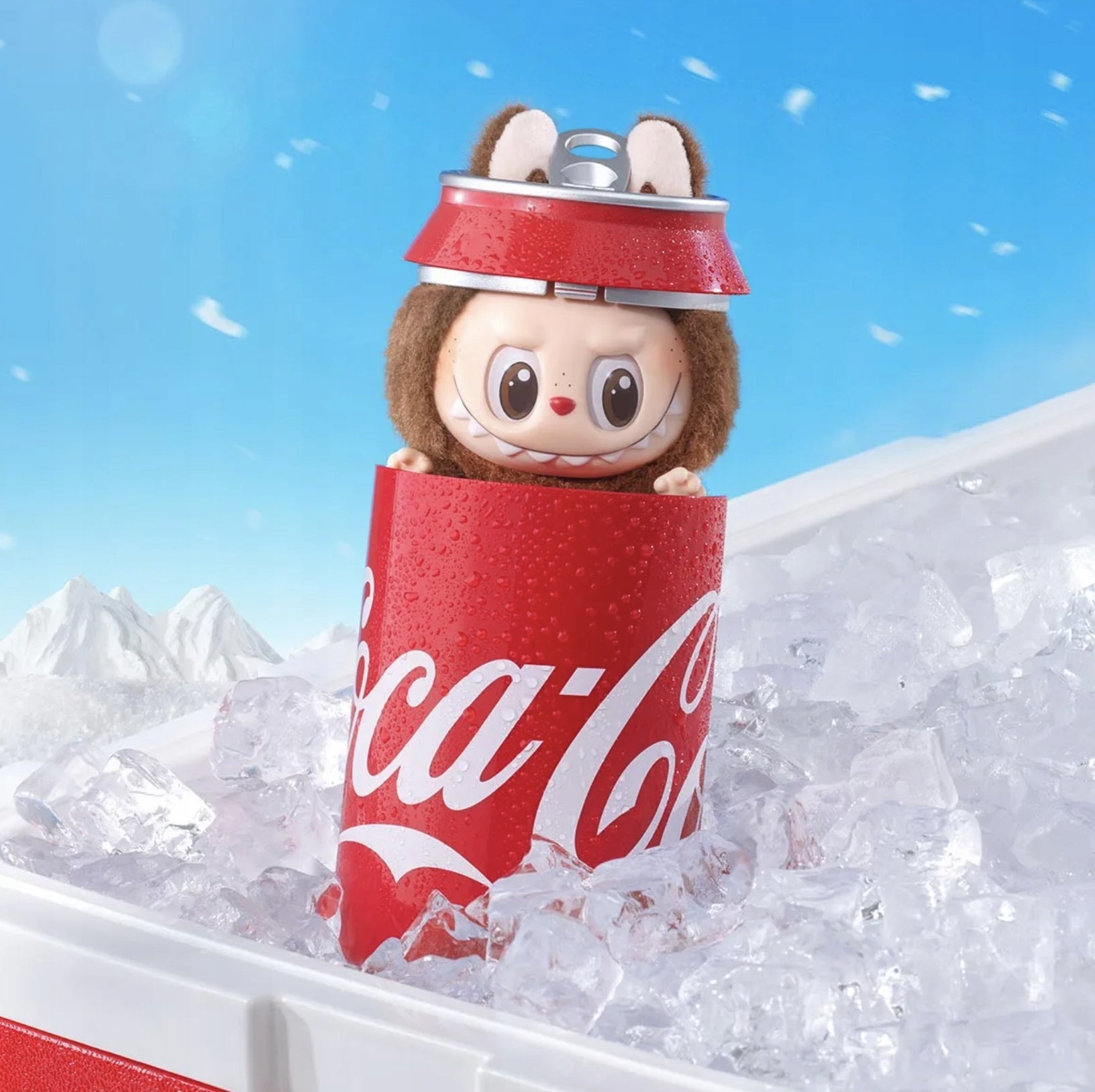 POP MART - Labubu THE MONSTERS SECRET Mysterious Coca - Cola | Figurka Kolekcjonerska - KICKOMI