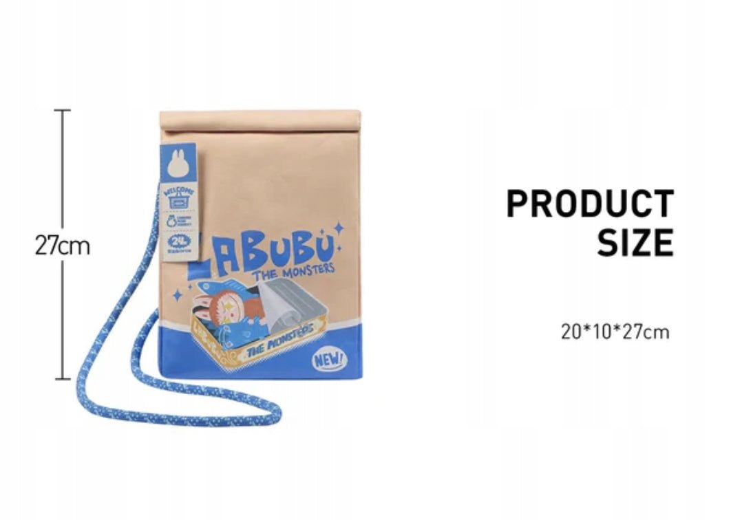 POP MART - Labubu THE MONSTERS Wacky Mart Messenger Bag | Torebka - KICKOMI