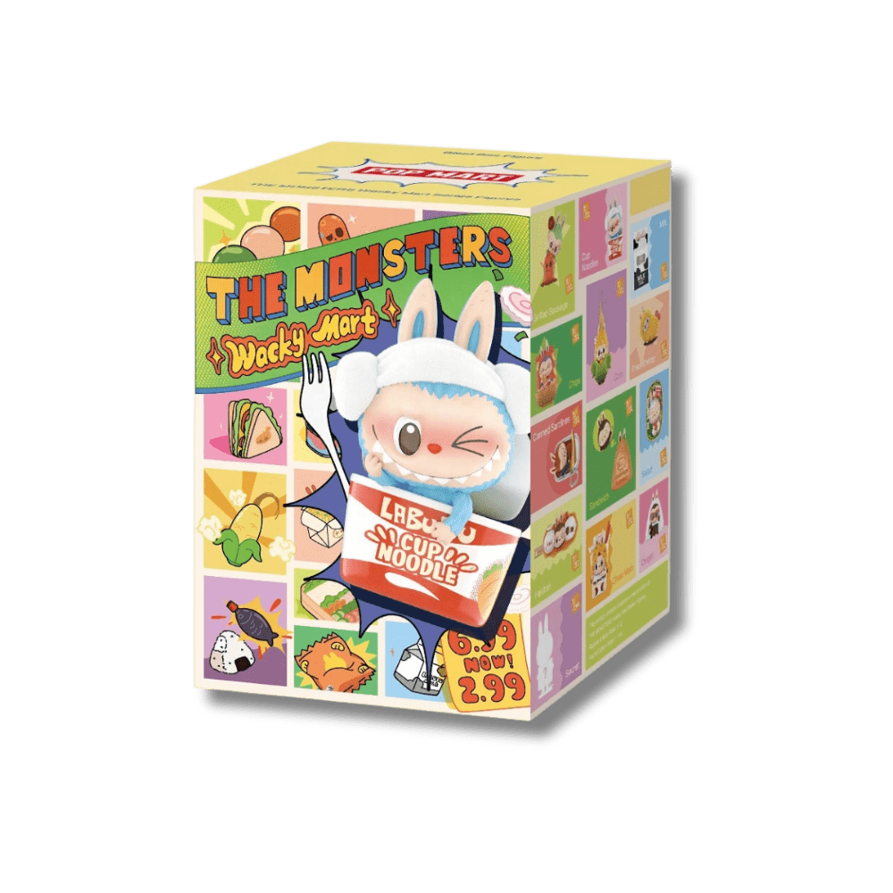 POP MART - Labubu THE MONSTERS Wacky Mart Series Figures | Blind Box Figurka Kolekcjonerska - KICKOMI