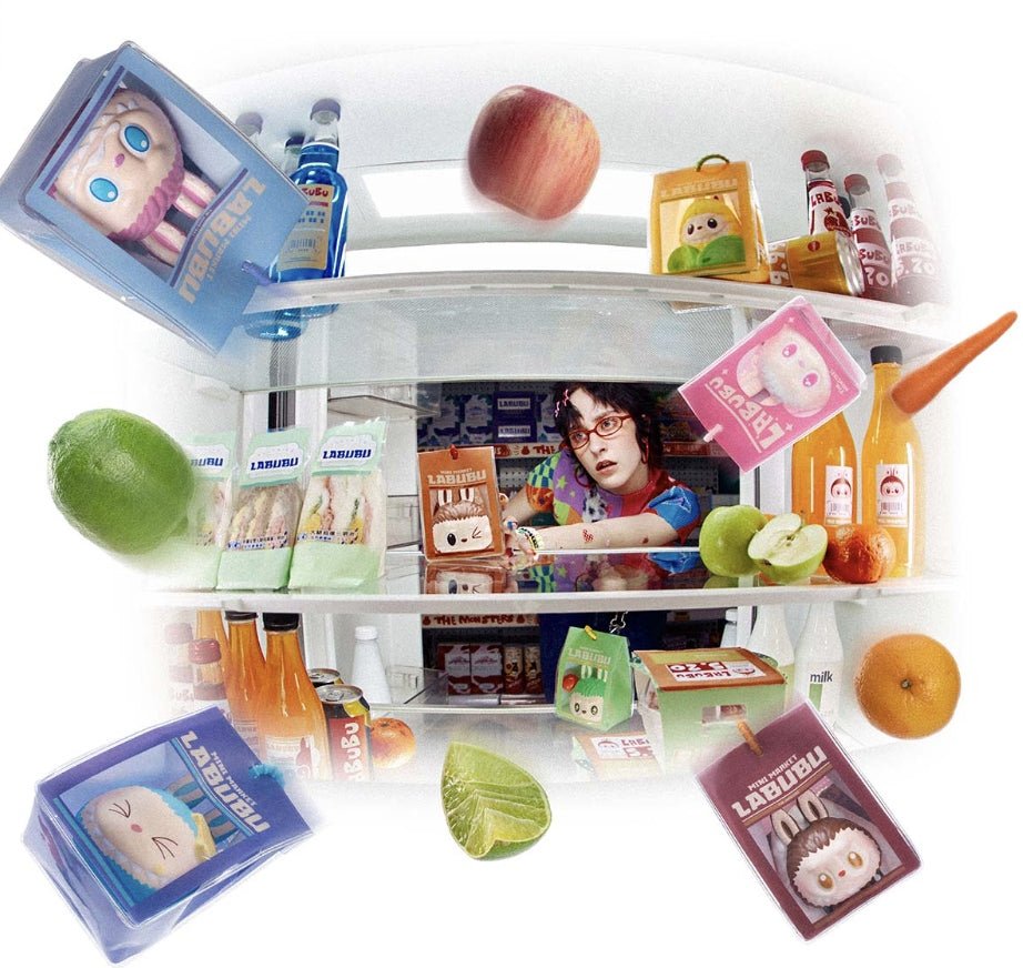 POP MART - Labubu THE MONSTERS Wacky Mart Series | Pinch Pendant Blind Box Brelok - KICKOMI