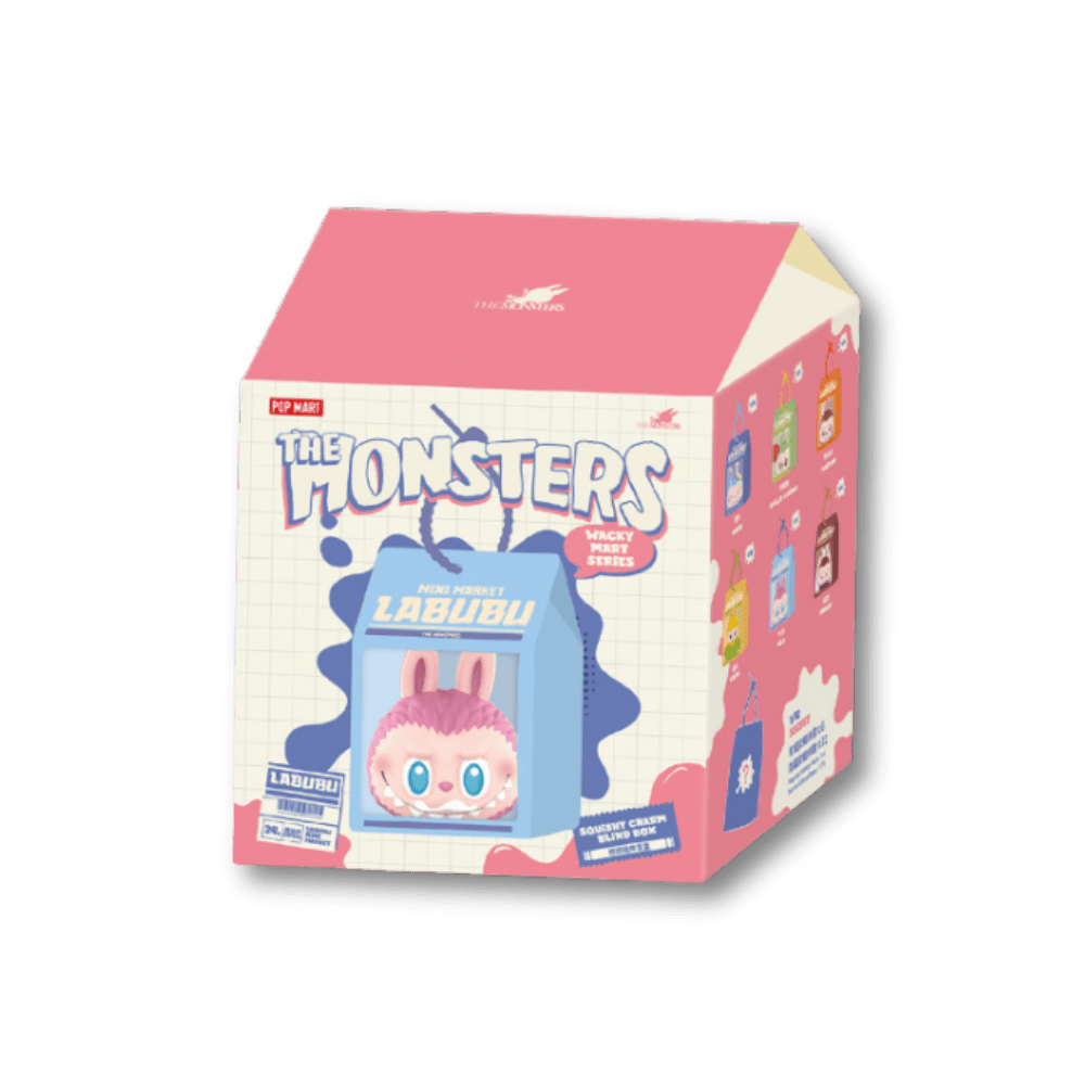 POP MART - Labubu THE MONSTERS Wacky Mart Series | Pinch Pendant Blind Box Brelok - KICKOMI