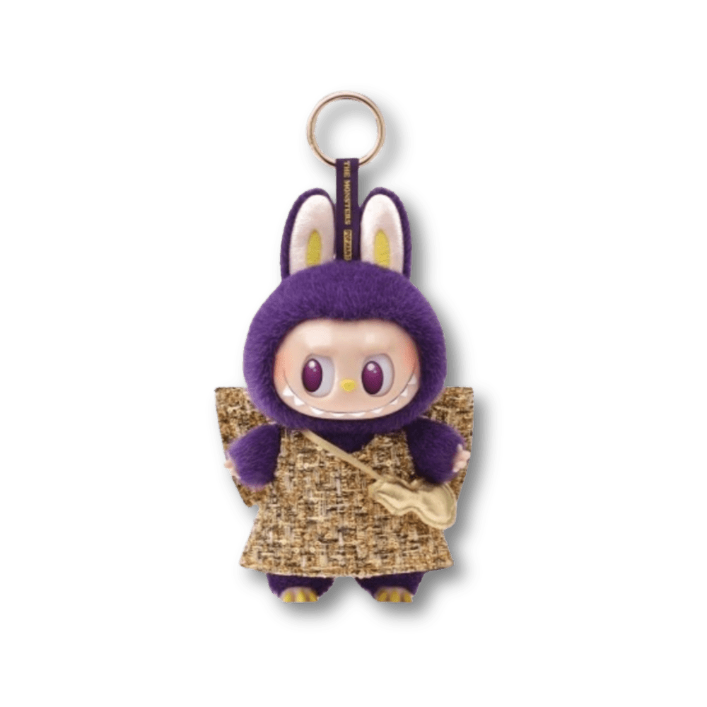 POP MART - Labubu x Pronounce Wings of Fortune The Monsters Vinyl Plush | Brelok - KICKOMI