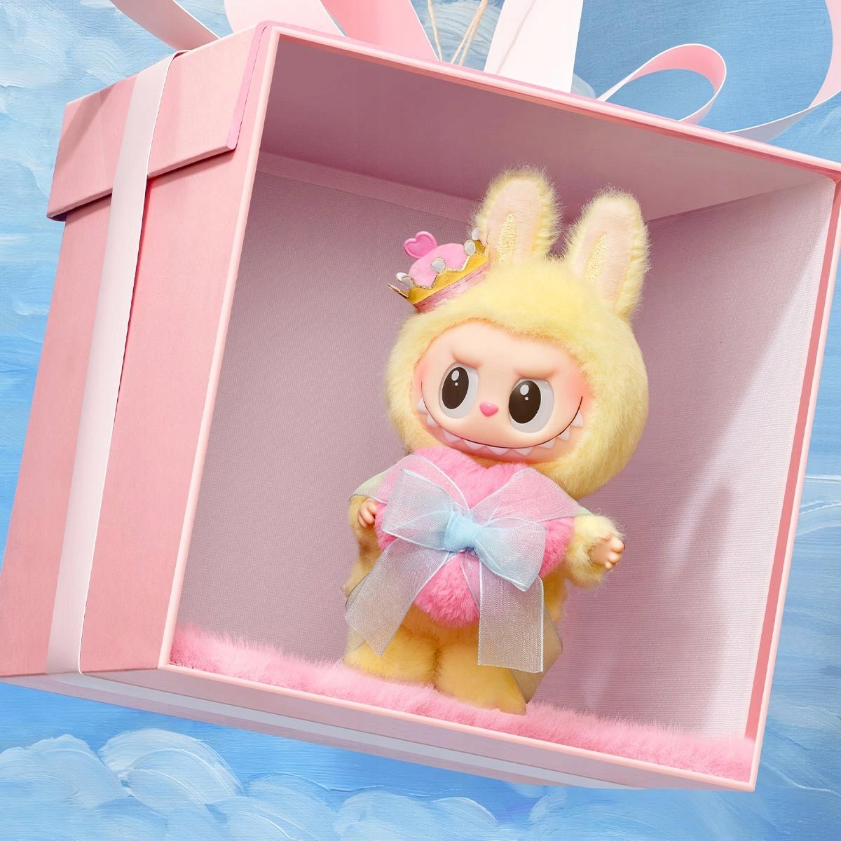 POP MART - Laubbu THE MONSTERS Let's Checkmate Series | Vinyl Plush Brelok - KICKOMI