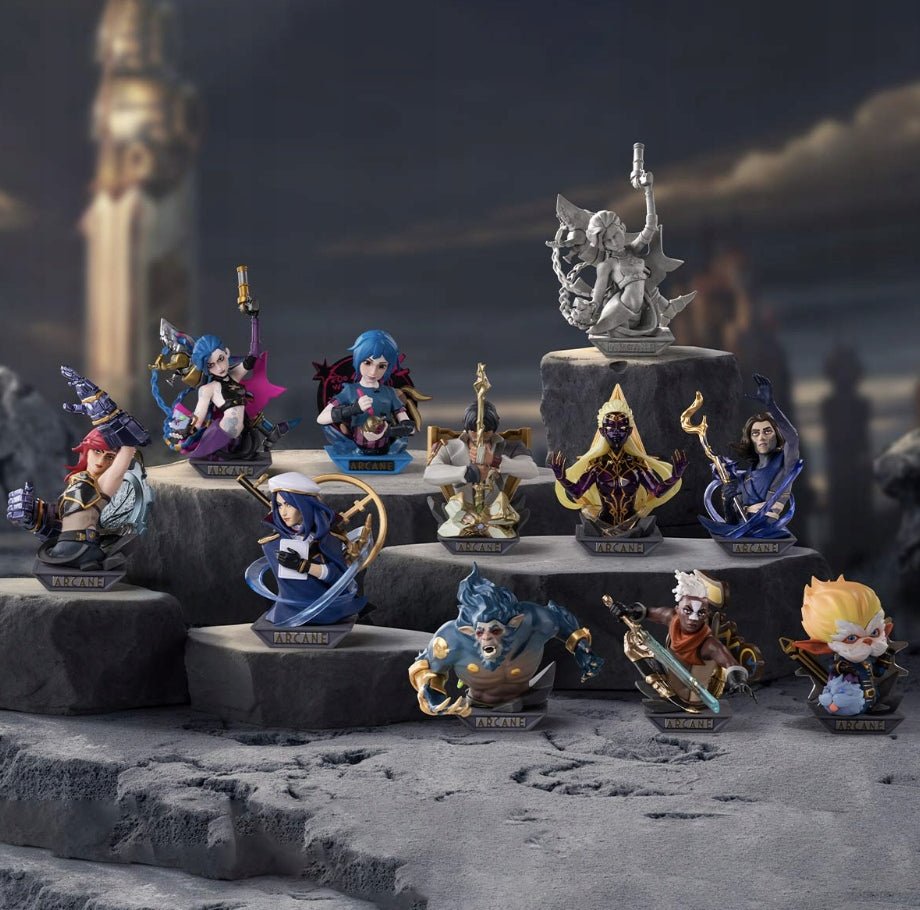 POP MART - League of Legends: Arcane Series Figures | Blind Box Figurka Kolekcjonerska - KICKOMI