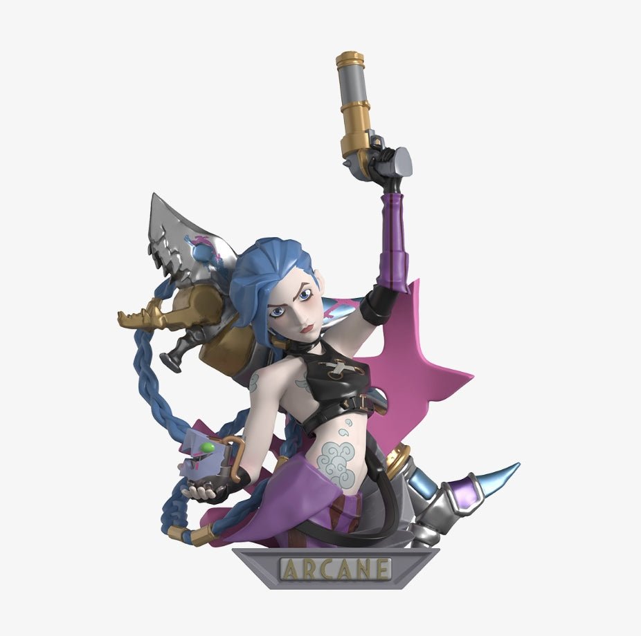 POP MART - League of Legends: Arcane Series Figures | Blind Box Figurka Kolekcjonerska - KICKOMI