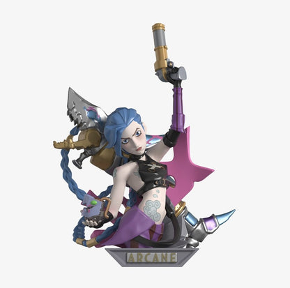 POP MART - League of Legends: Arcane Series Figures | Blind Box Figurka Kolekcjonerska - KICKOMI