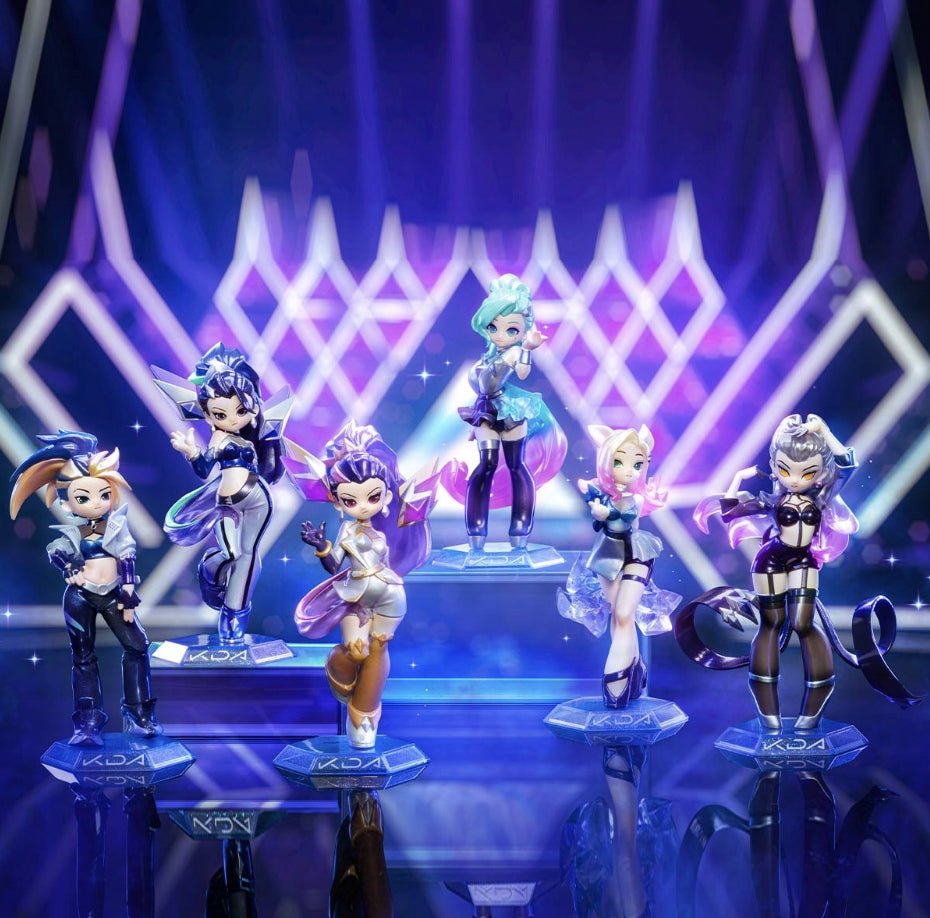 POP MART - League of Legends K/DA ALL OUT Series Figures | Blind Box Figurka Kolekcjonerska - KICKOMI