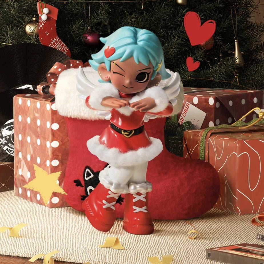 POP MART - Lil Peach Riot Holiday Mixtape | Blind Box Figurka Kolekcjonerska - KICKOMI