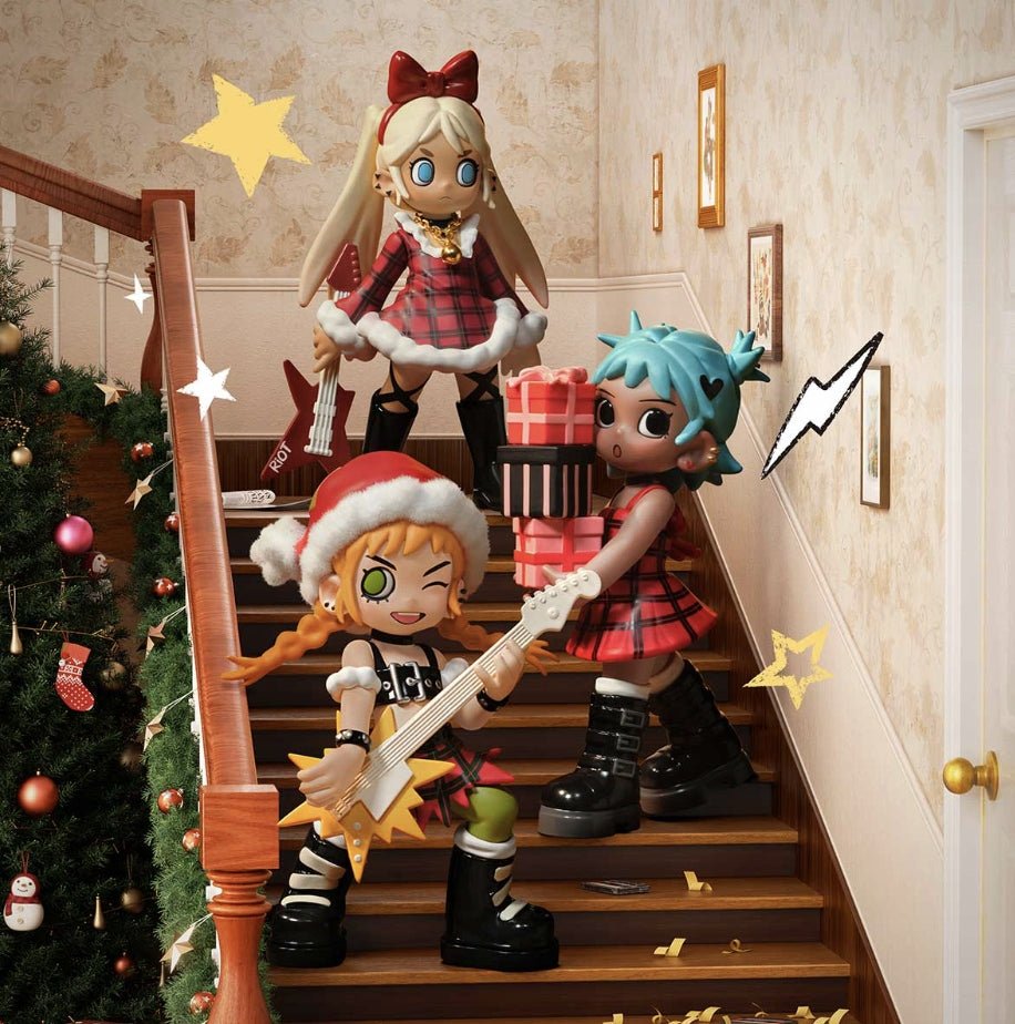 POP MART - Lil Peach Riot Holiday Mixtape | Blind Box Figurka Kolekcjonerska - KICKOMI