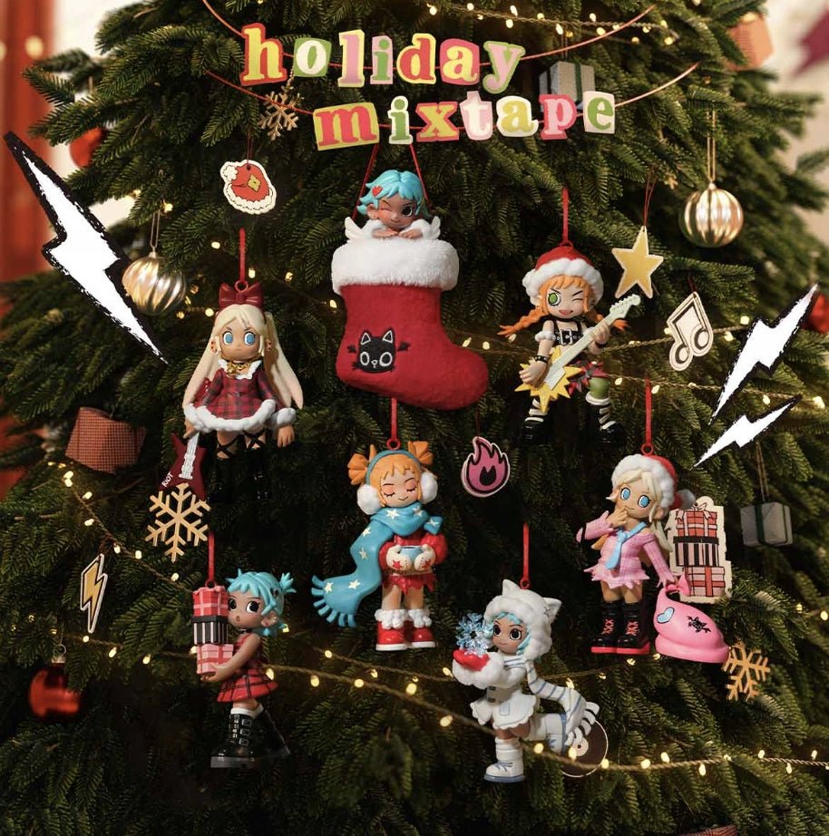 POP MART - Lil Peach Riot Holiday Mixtape | Blind Box Figurka Kolekcjonerska - KICKOMI