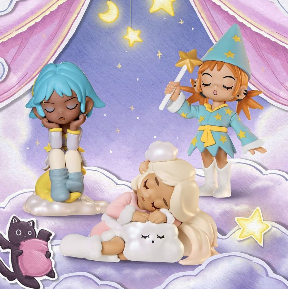 POP MART - Lil Peach Riot Sleepover Series Figures | Blind Box Figurka Kolekcjonerska - KICKOMI