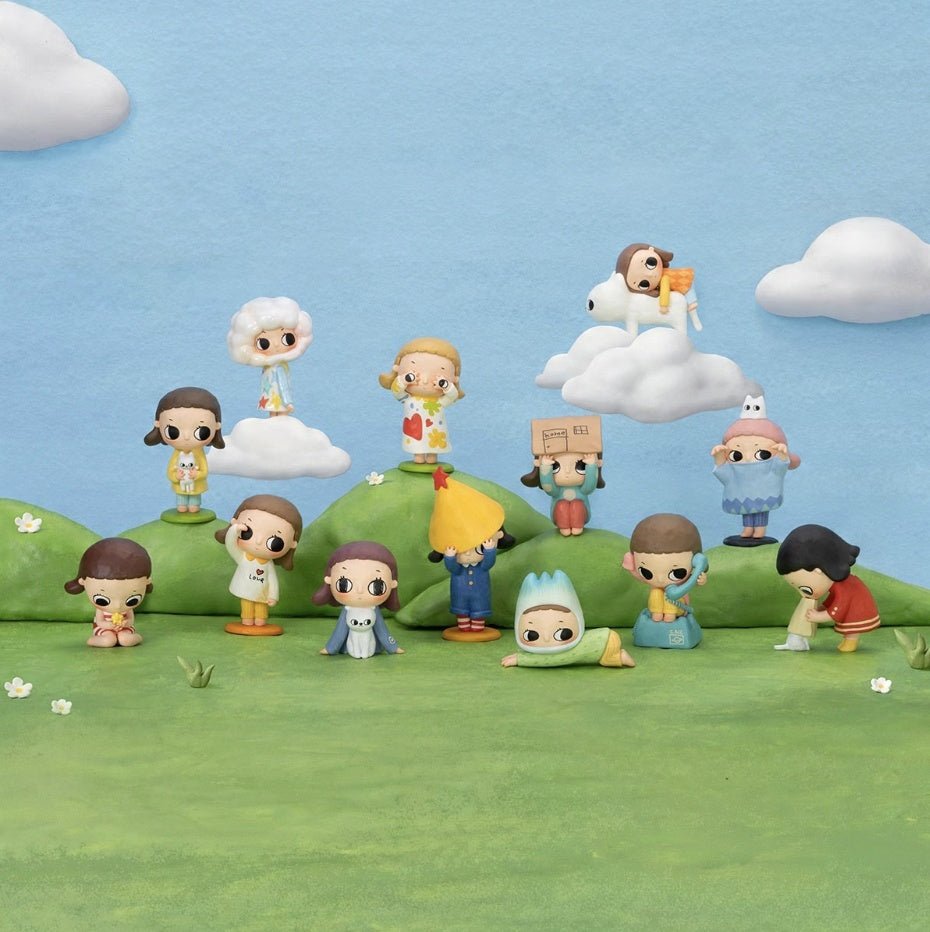 POP MART - Nyota's Fluffy Life Series Figures | Blind Box Figurka Kolekcjonerska - KICKOMI