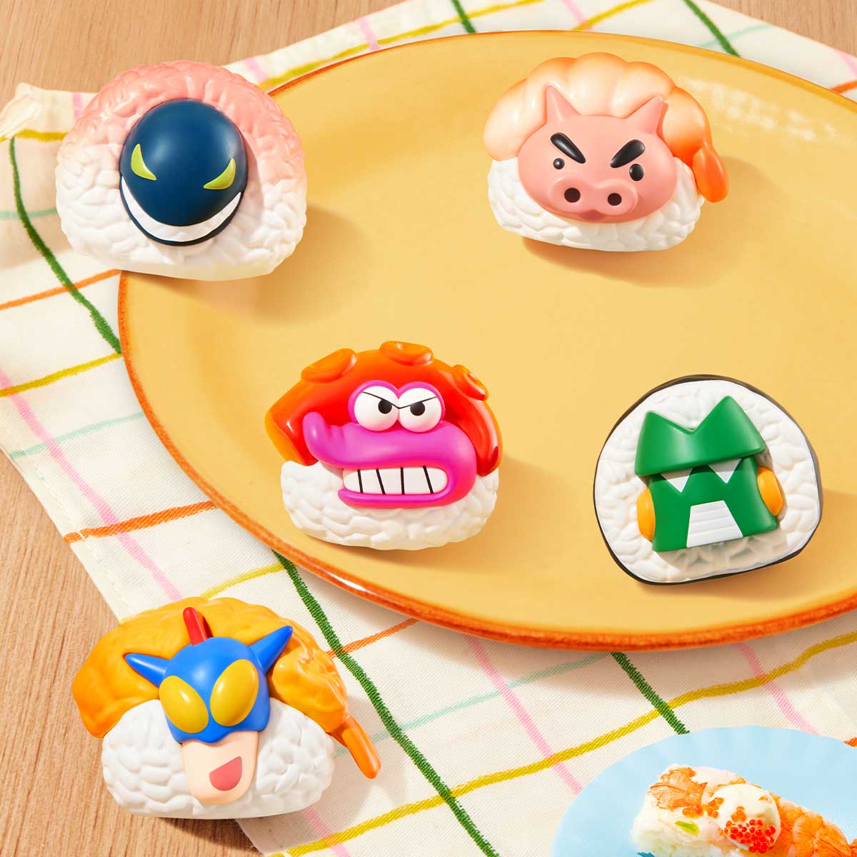 POP MART - Original Pop Mart POP BEAN SUSHI (5 PCS Per Pack) | Blind Box Figurka Kolekcjonerska - KICKOMI