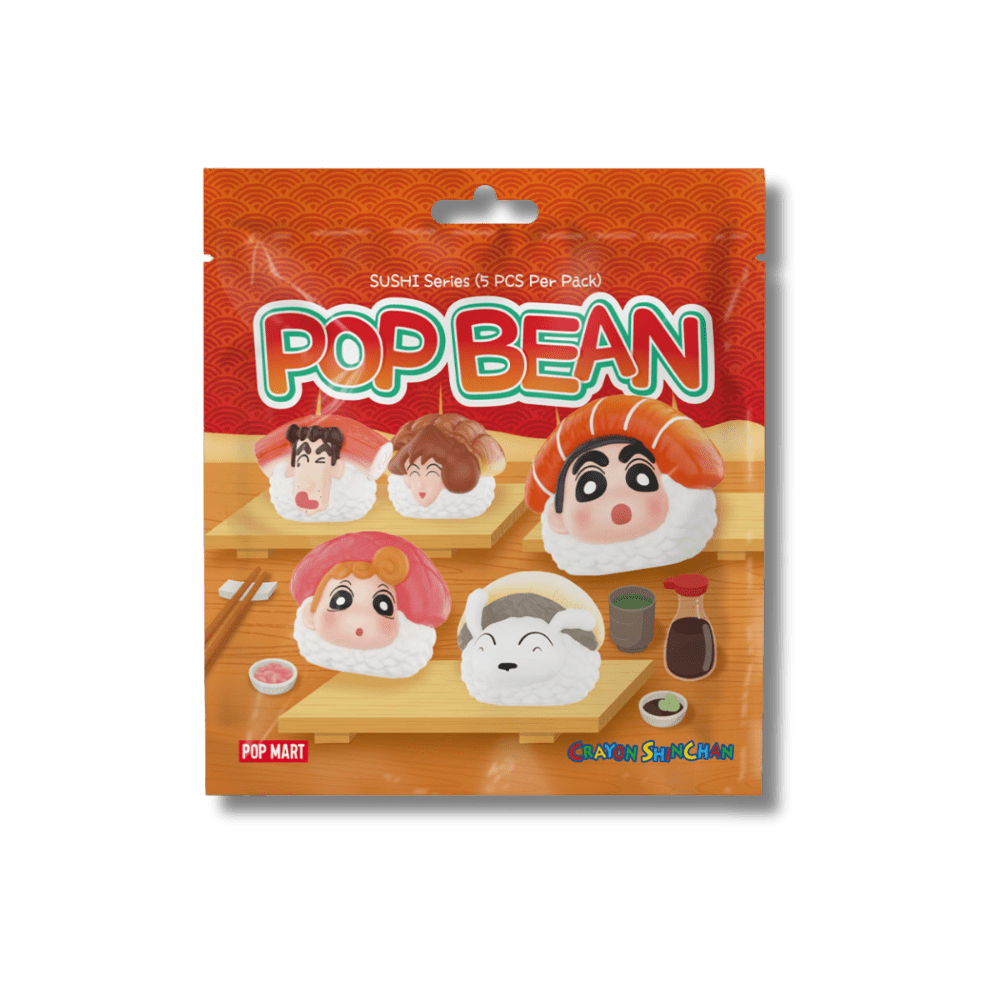 POP MART - Original Pop Mart POP BEAN SUSHI (5 PCS Per Pack) | Blind Box Figurka Kolekcjonerska - KICKOMI