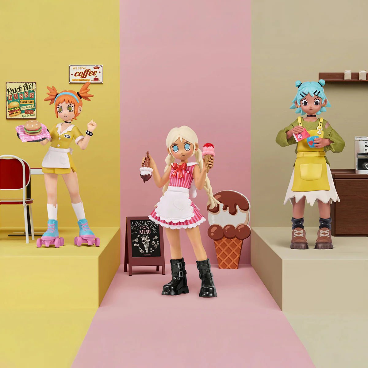 POP MART - Peach Riot Rush Hour - KICKOMI