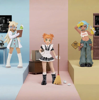 POP MART - Peach Riot Rush Hour Series Figures | Blind Box Figurka Kolekcjonerska - KICKOMI