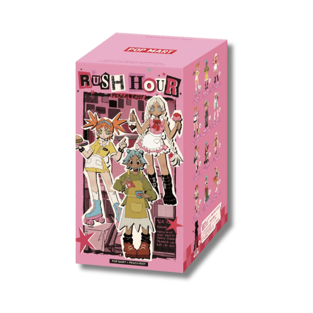 POP MART - Peach Riot Rush Hour Series Figures | Blind Box Figurka Kolekcjonerska - KICKOMI