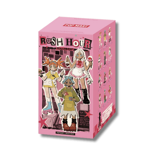 POP MART - Peach Riot Rush Hour Series Figures | Blind Box Figurka Kolekcjonerska - KICKOMI