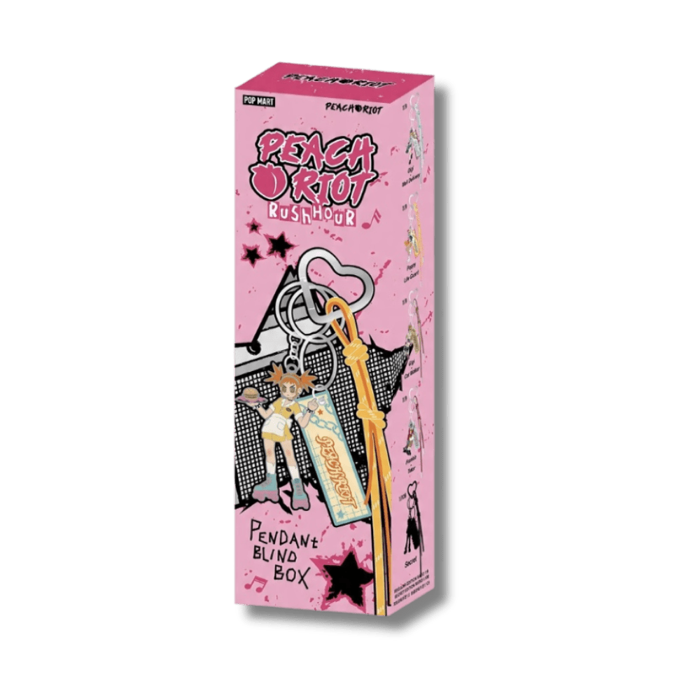 POP MART - Peach Riot - Rush Hour Series Pendant | Blind Box Brelok - KICKOMI