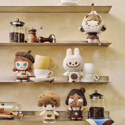 POP MART - POP BEAN Coffee Factory Series - Plush Pendant | Blind Box Brelok - KICKOMI