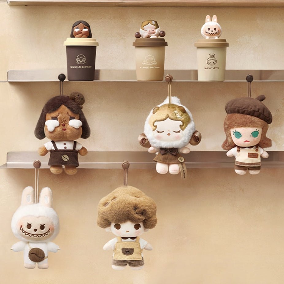 POP MART - POP BEAN Coffee Factory Series - Plush Pendant | Blind Box Brelok - KICKOMI