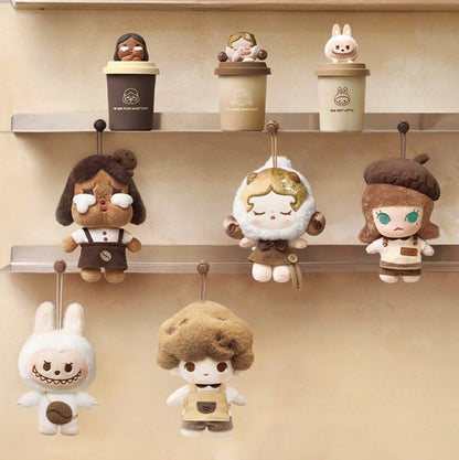 POP MART - POP BEAN Coffee Factory Series - Plush Pendant | Blind Box Brelok - KICKOMI
